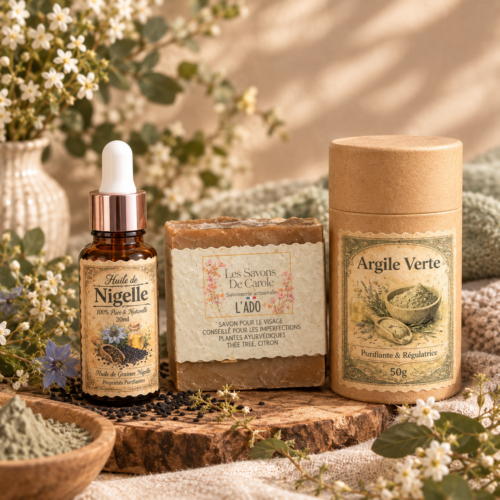 coffret peau à imperfections